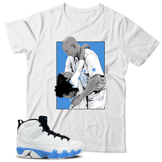 Jordan 9 Powder Blue shirt