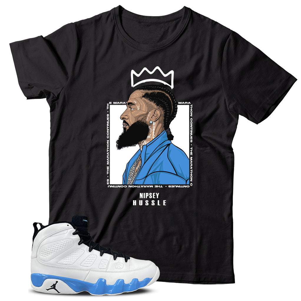 Jordan 9 Powder Blue shirt