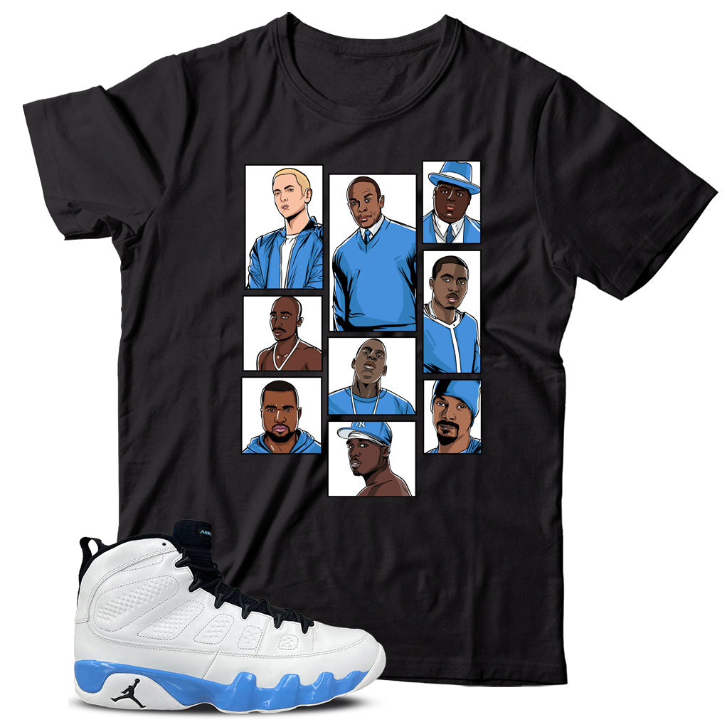 Jordan 9 Powder Blue shirt