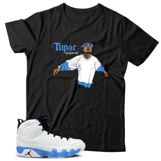 Shirt Match Jordan 9 Powder Blue