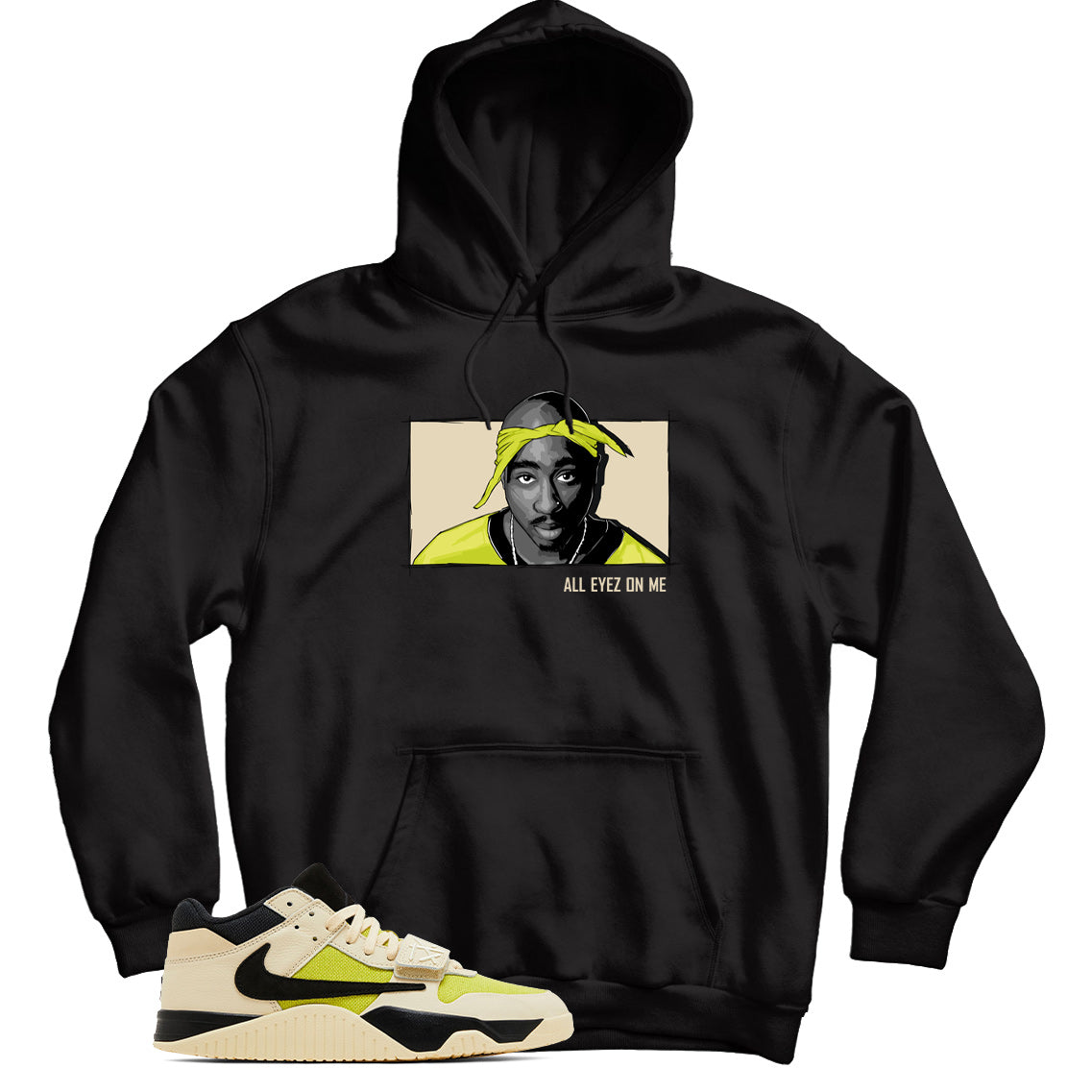 Jordan Jumpman Jack Travis Scott Bright Cactus hoodie