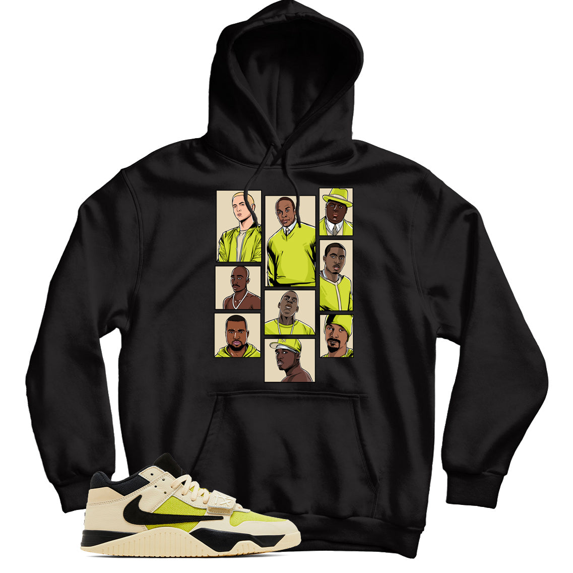 Jordan Jumpman Jack Travis Scott Bright Cactus hoodie
