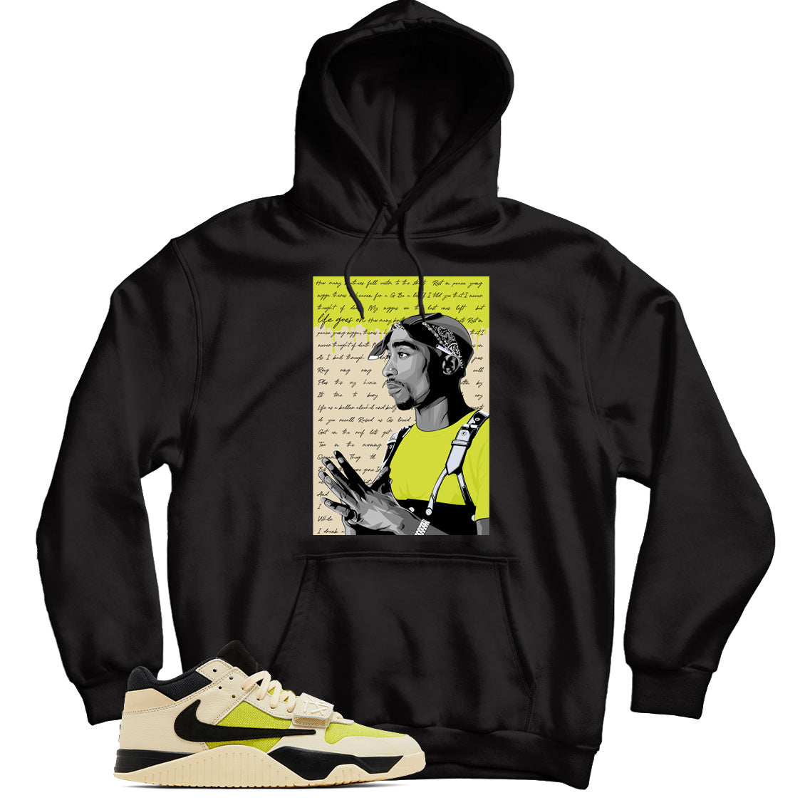 Jordan Jumpman Jack Travis Scott Bright Cactus hoodie