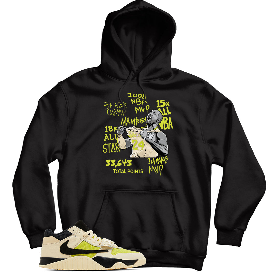 Jordan Jumpman Jack Travis Scott Bright Cactus hoodie