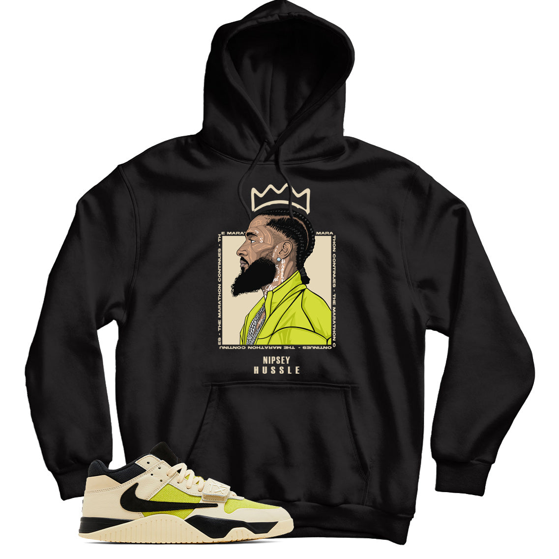 Jordan Jumpman Jack Travis Scott Bright Cactus hoodie