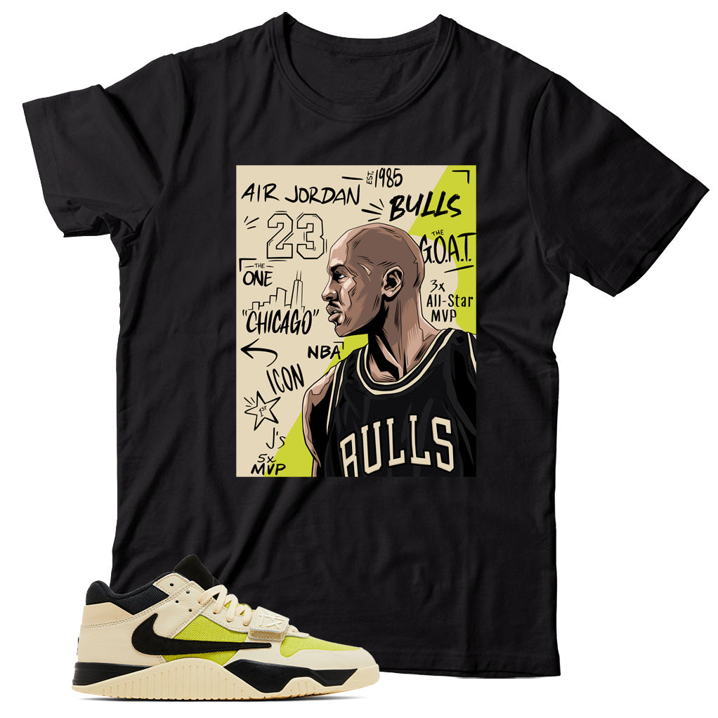 Jordan Jumpman Jack Travis Scott Bright Cactus shirt