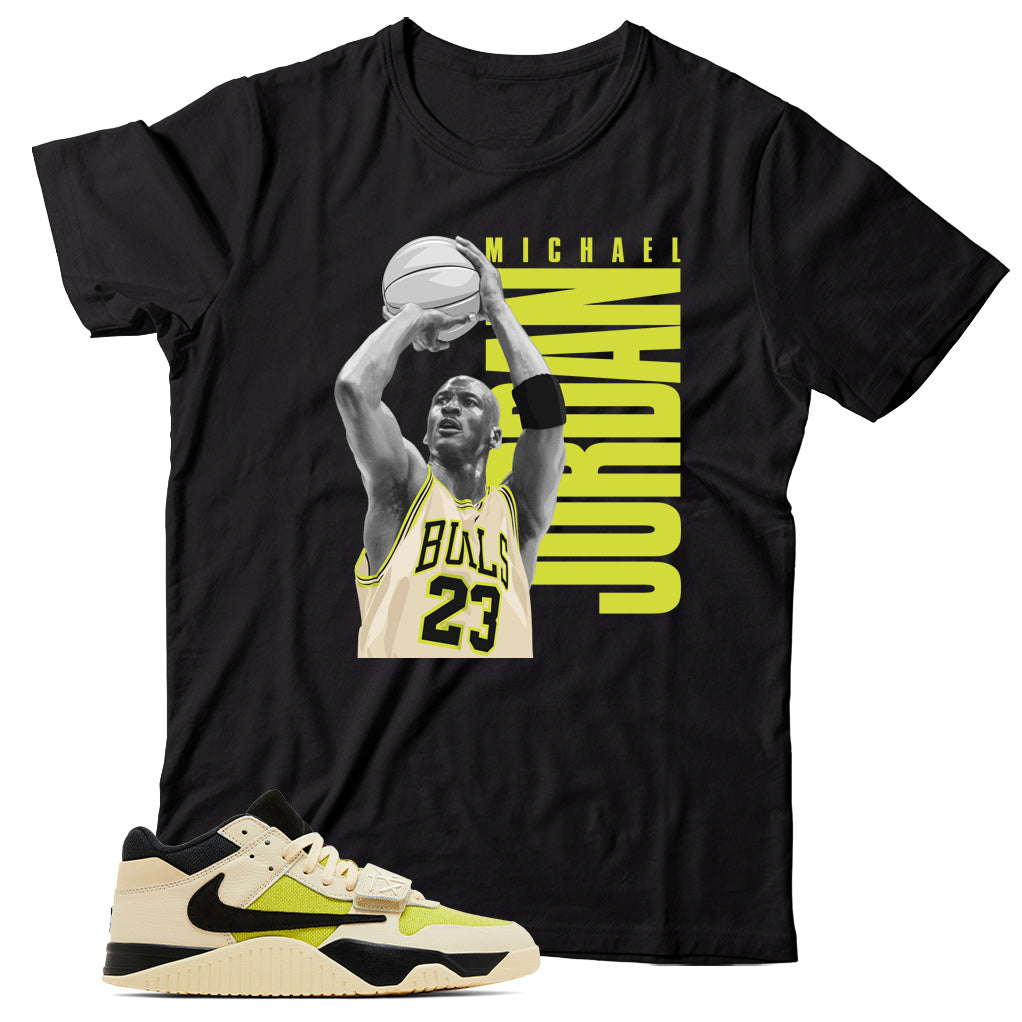 Jordan Jumpman Jack Travis Scott Bright Cactus shirt