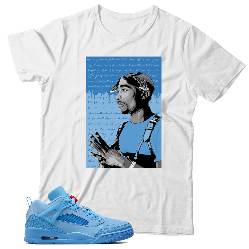 Jordan Spizike Low Houston Oilers shirt