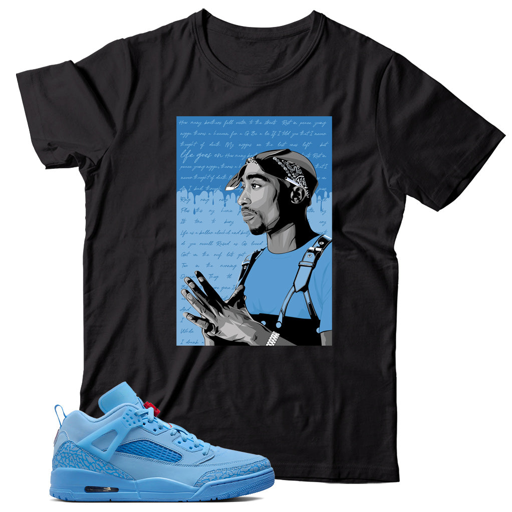 Jordan Spizike Low Houston Oilers shirt