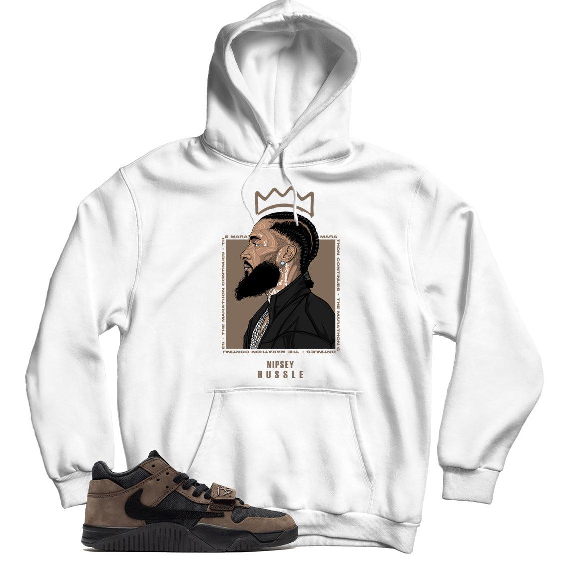 Jordan Jumpman Travis Scott Mocha hoodie