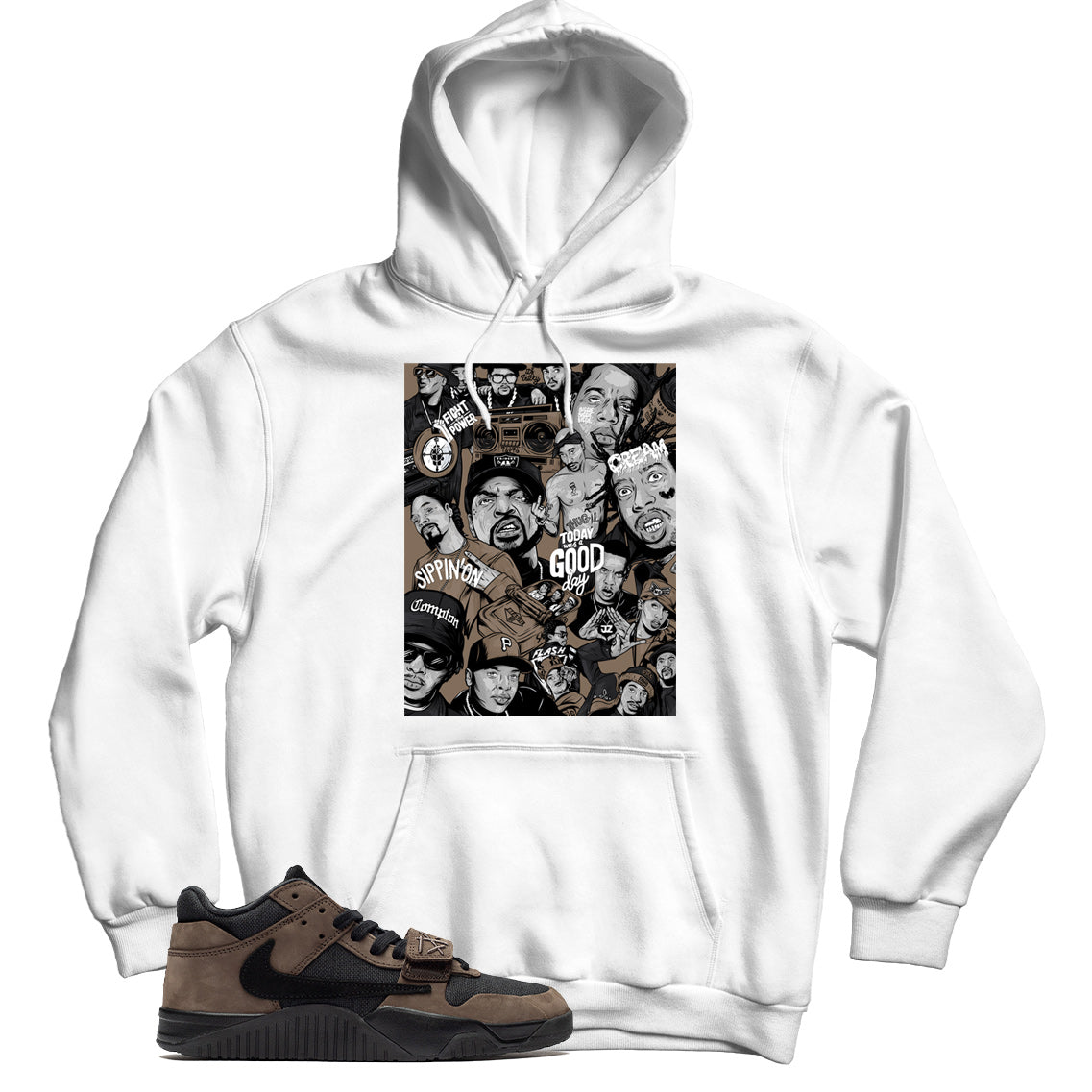 Jordan Jumpman Travis Scott Mocha hoodie