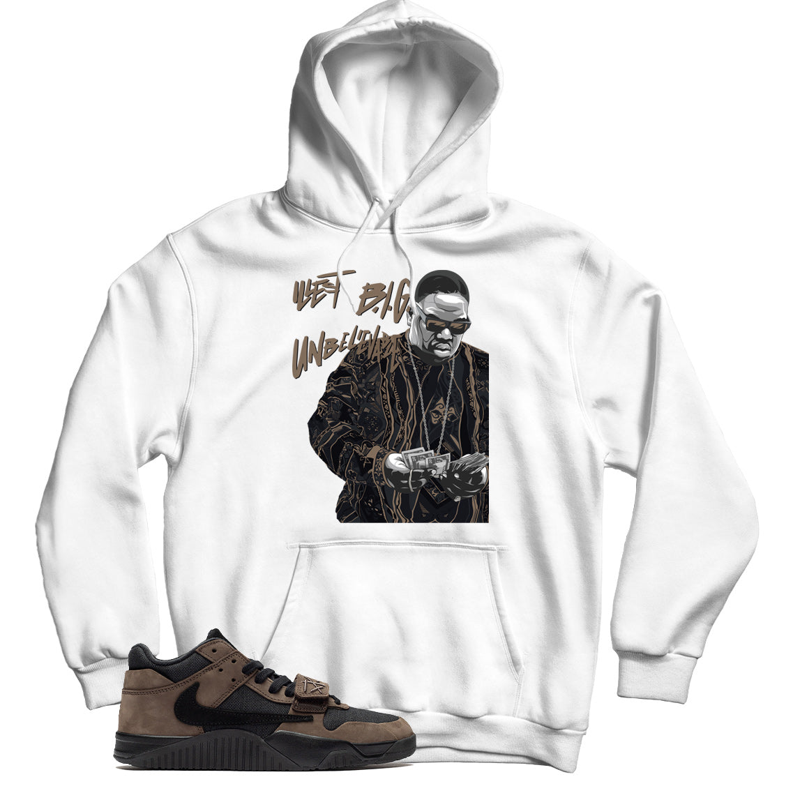 Jordan Jumpman Travis Scott Mocha hoodie