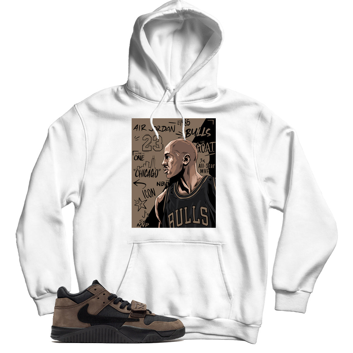 Jordan Jumpman Travis Scott Mocha hoodie