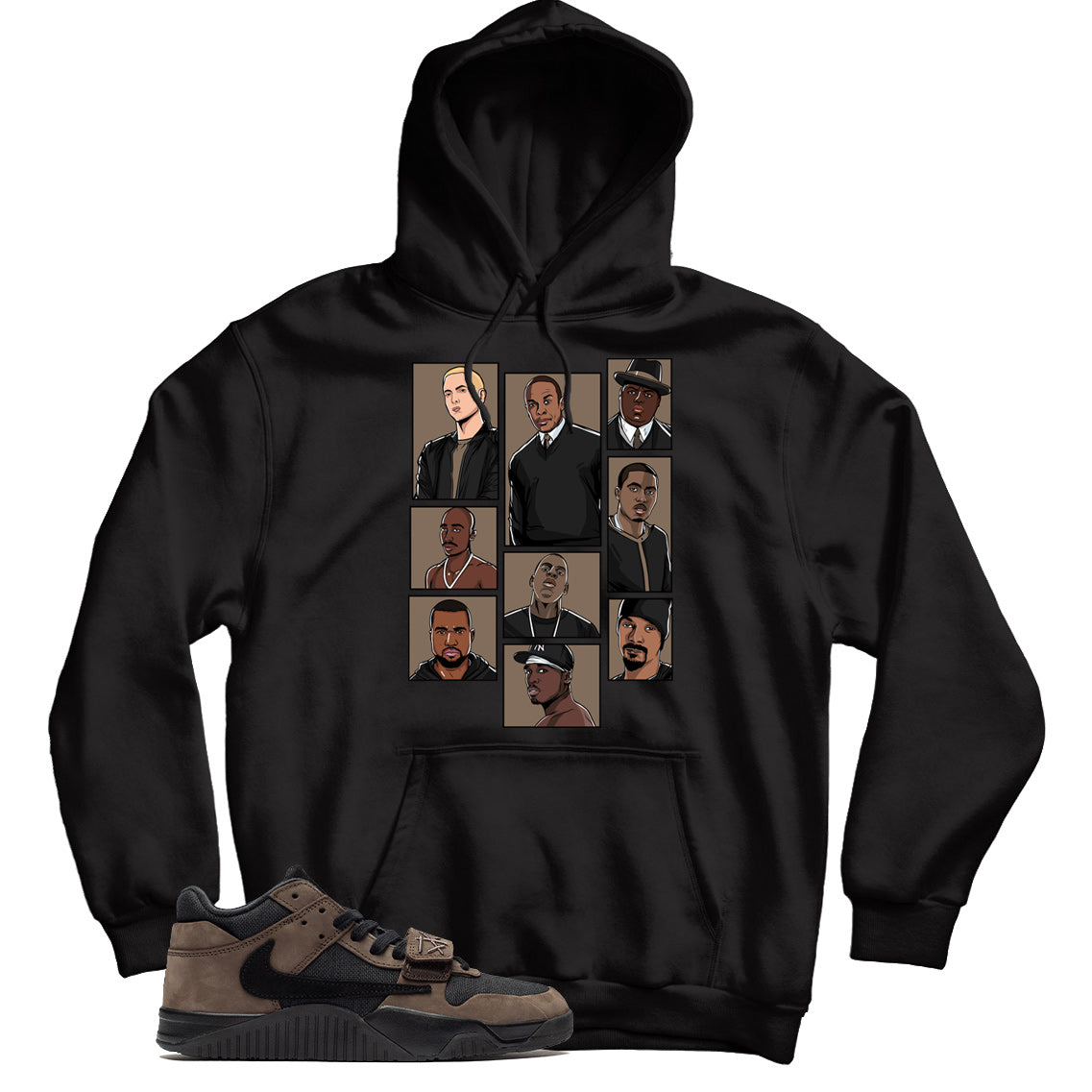 Jordan Jumpman Travis Scott Mocha hoodie