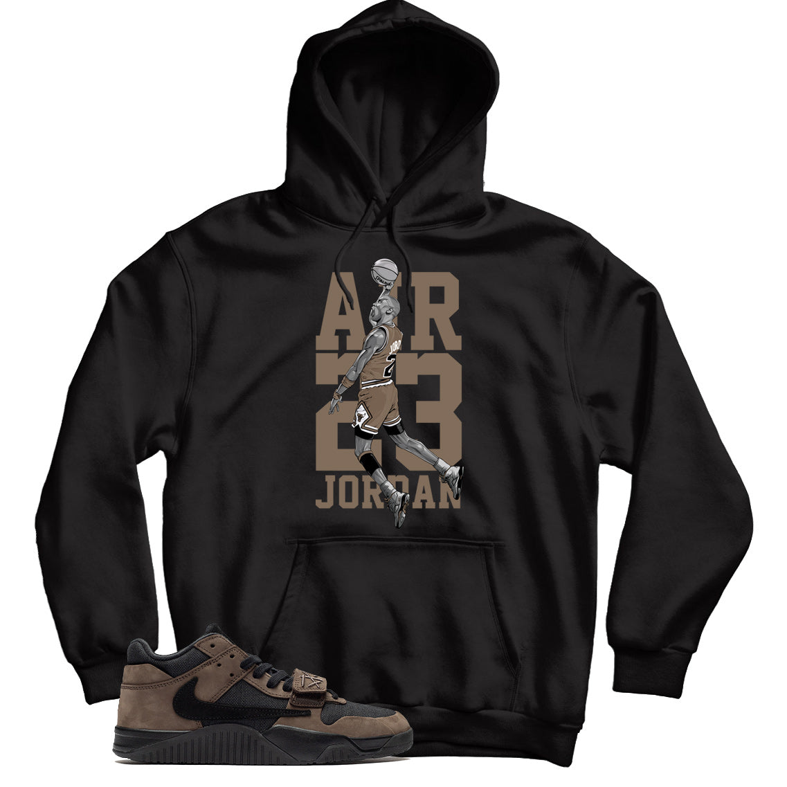 Jordan Jumpman Travis Scott Mocha hoodie