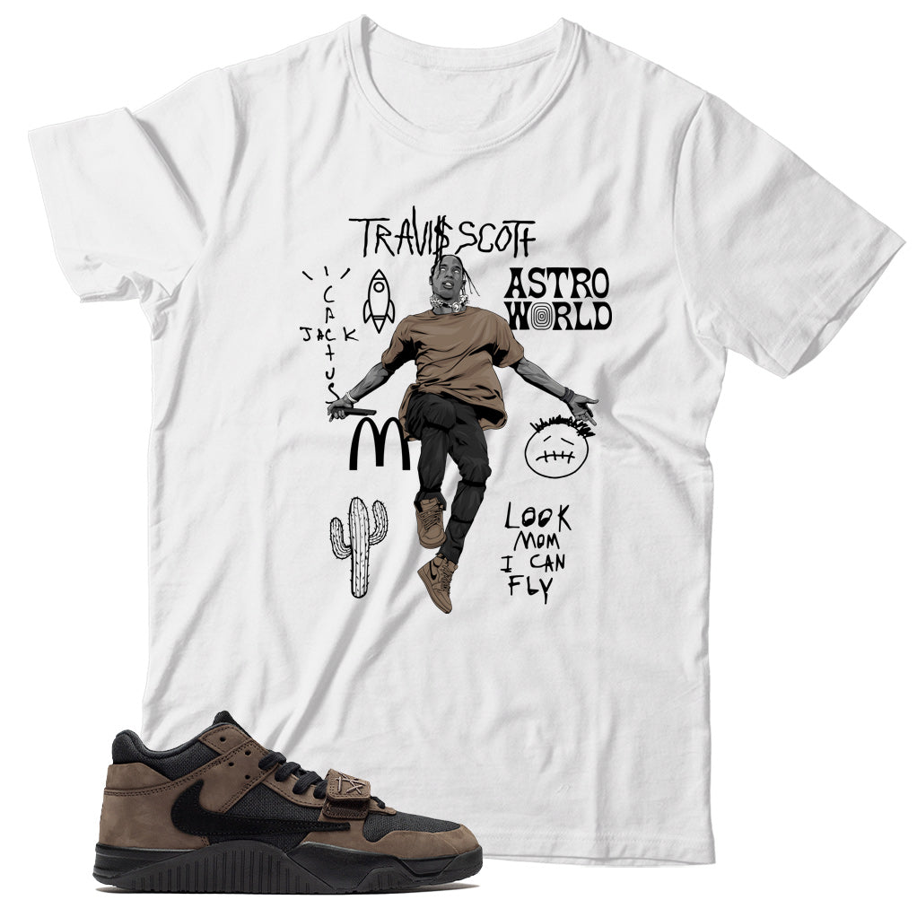 Jordan Jumpman Travis Scott Mocha shirt