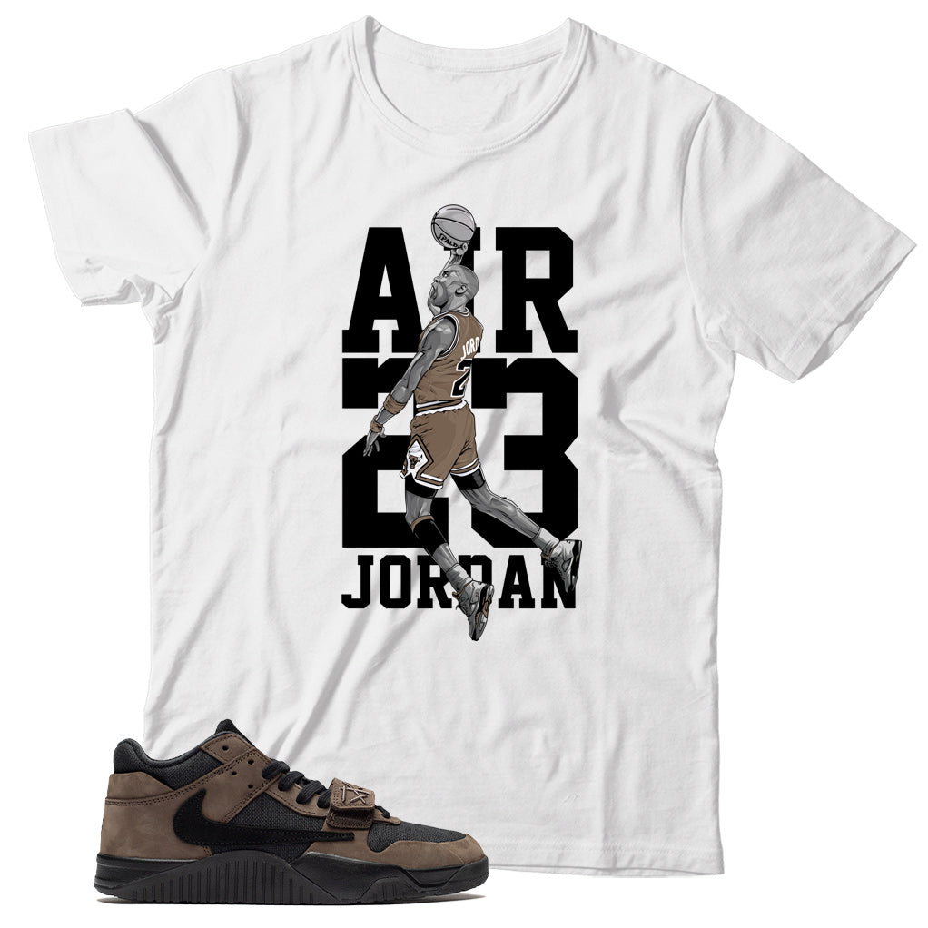 Jordan Jumpman Travis Scott Mocha shirt