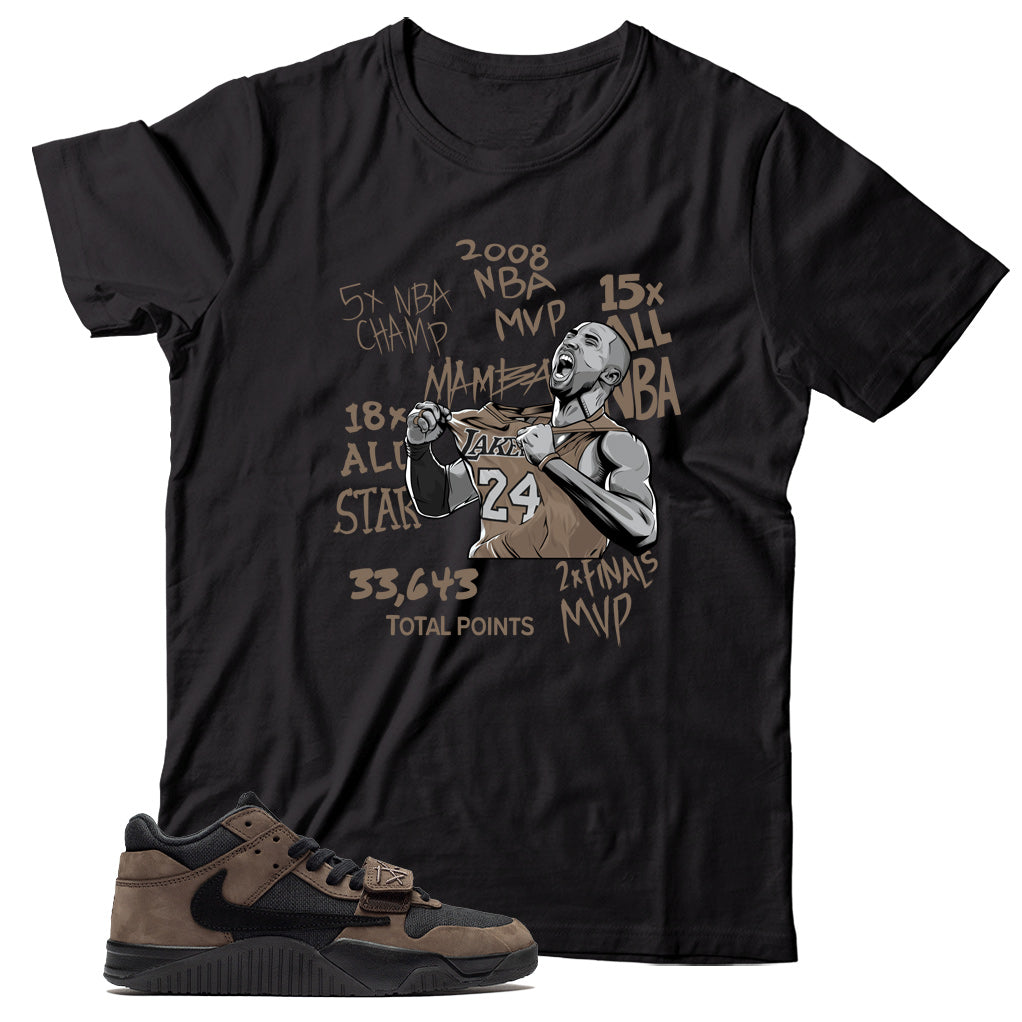 Shirt Match Jordan Jumpman Jack Travis Scott Dark Mocha