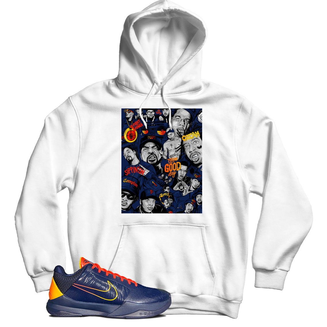 Nike Kobe 5 Protro Indiana Fever Hoodie