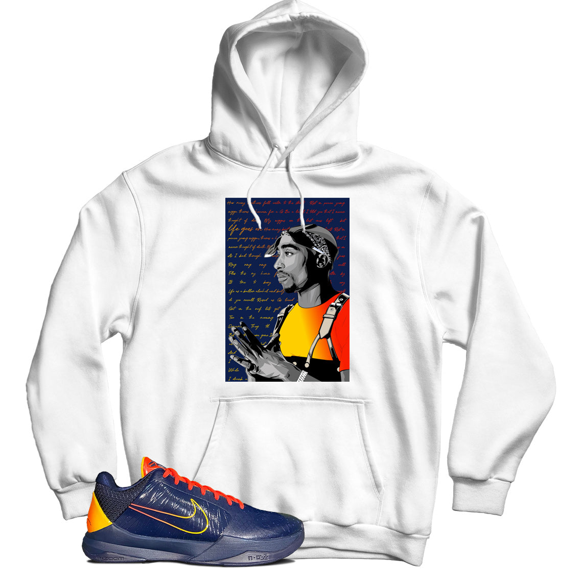 Nike Kobe 5 Protro Indiana Fever Hoodie