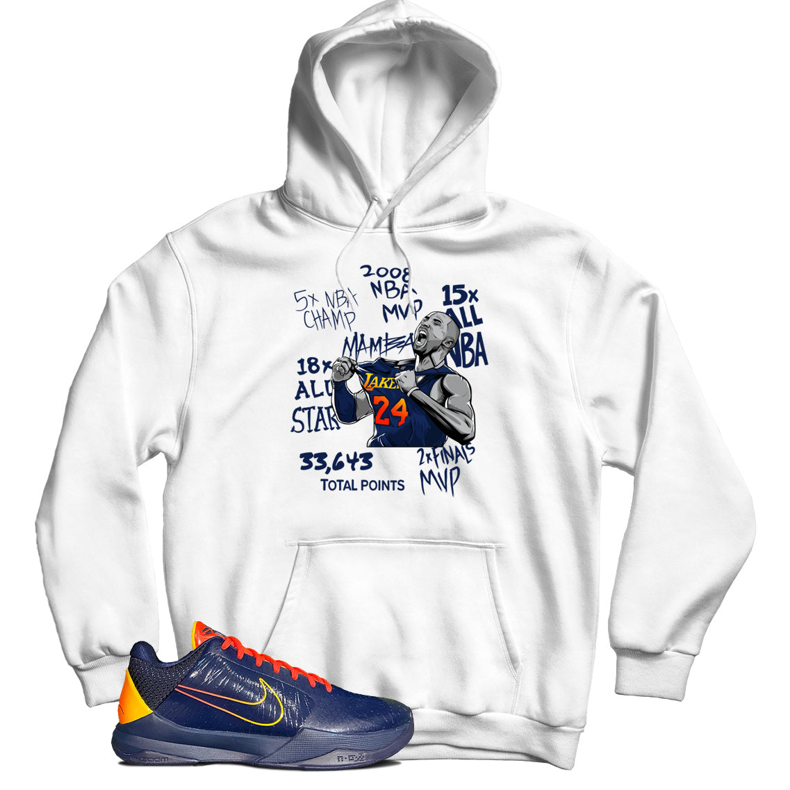 Hoodie Match Nike Kobe 5 Protro Indiana Fever