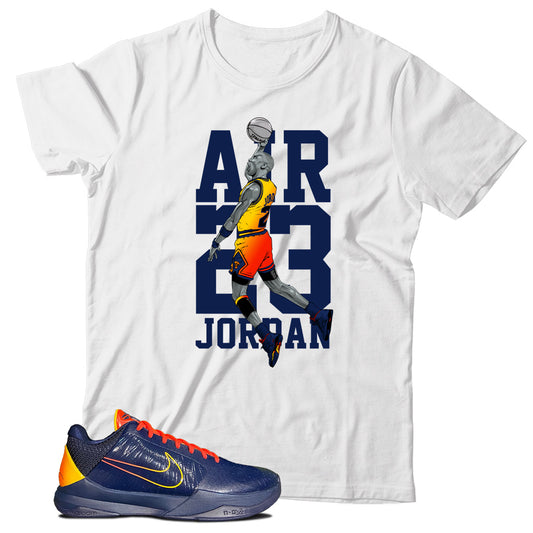 Kobe 5 Protro Indiana Fever shirt