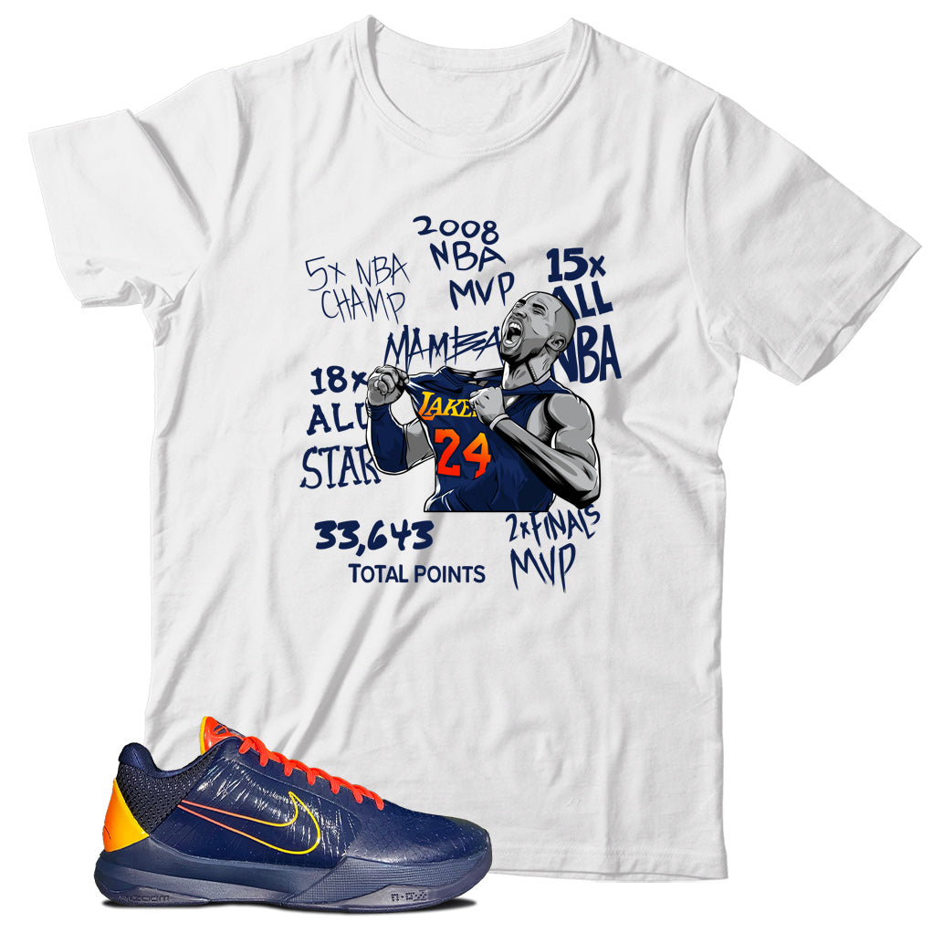 T-Shirt Match Nike Kobe 5 Protro Indiana Fever