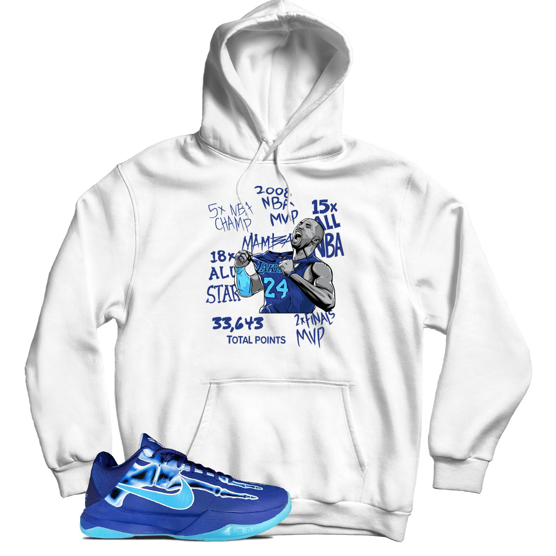 Kobe 5 X-Ray hoodie