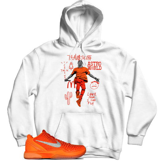 Hoodie Match Nike Kobe 6 Protro Total Orange