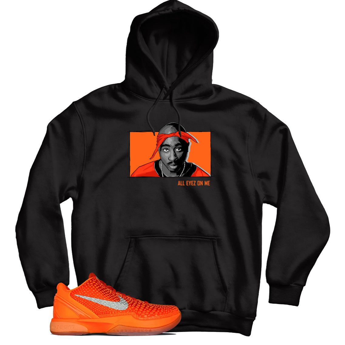 Nike Kobe 6 Protro Total Orange Hoodie