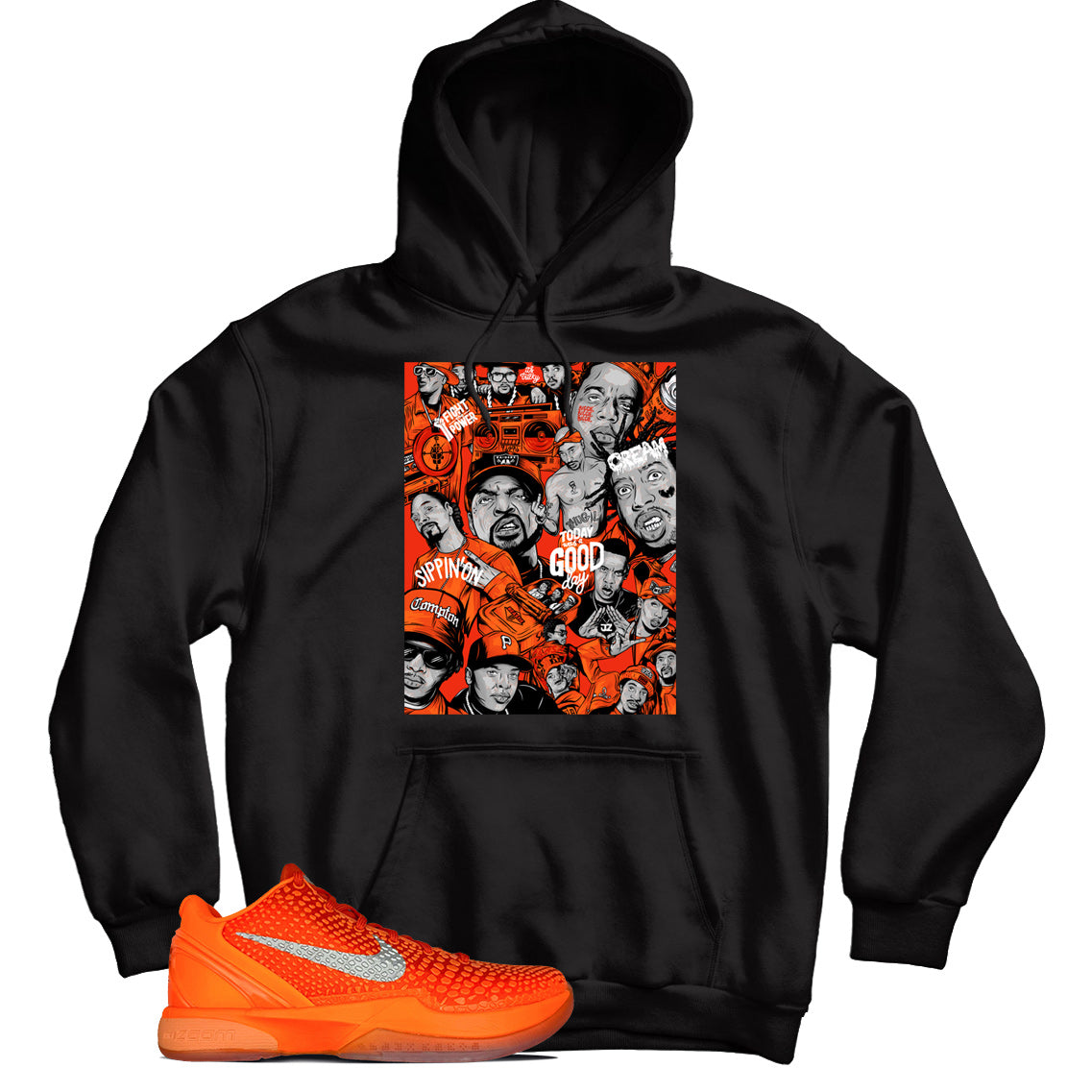 Kobe 6 Protro Total Orange Hoodie