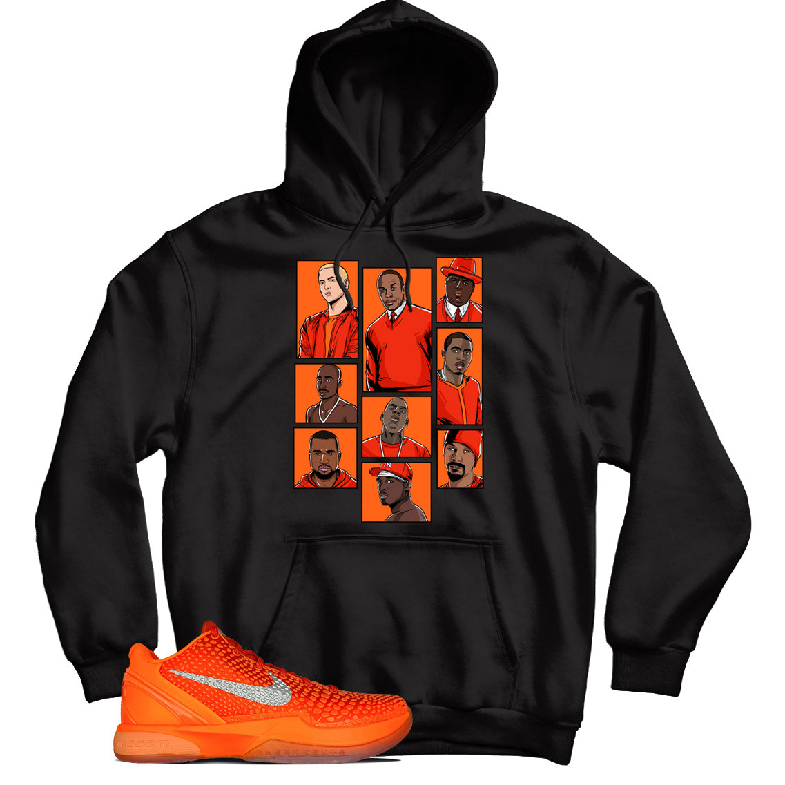 Kobe 6 Protro Total Orange Hoodie