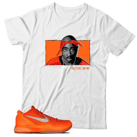 Shirt Match Nike Kobe 6 Protro Total Orange