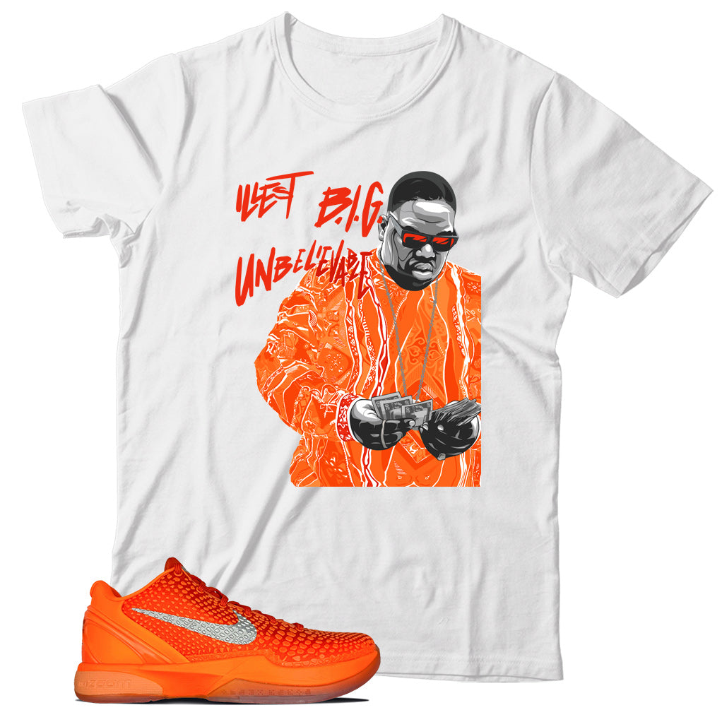 T-Shirt Match Nike Kobe 6 Protro Total Orange