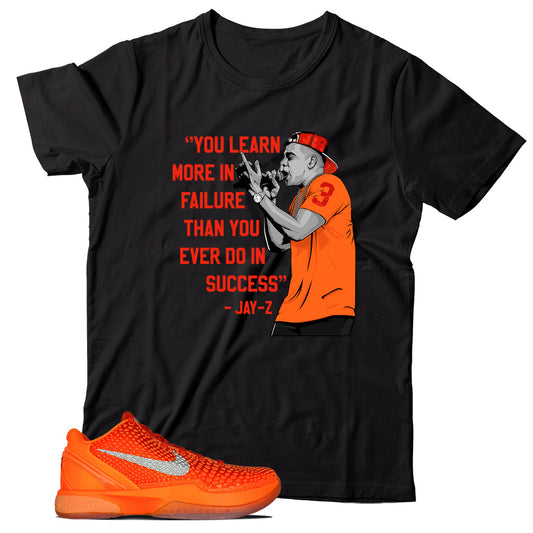 T-Shirt Match Nike Kobe 6 Protro Total Orange