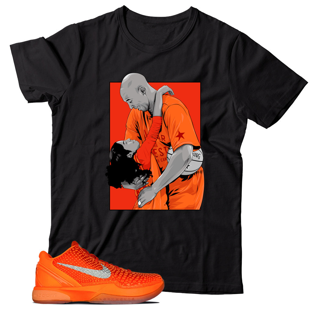 T-Shirt Match Nike Kobe 6 Protro Total Orange