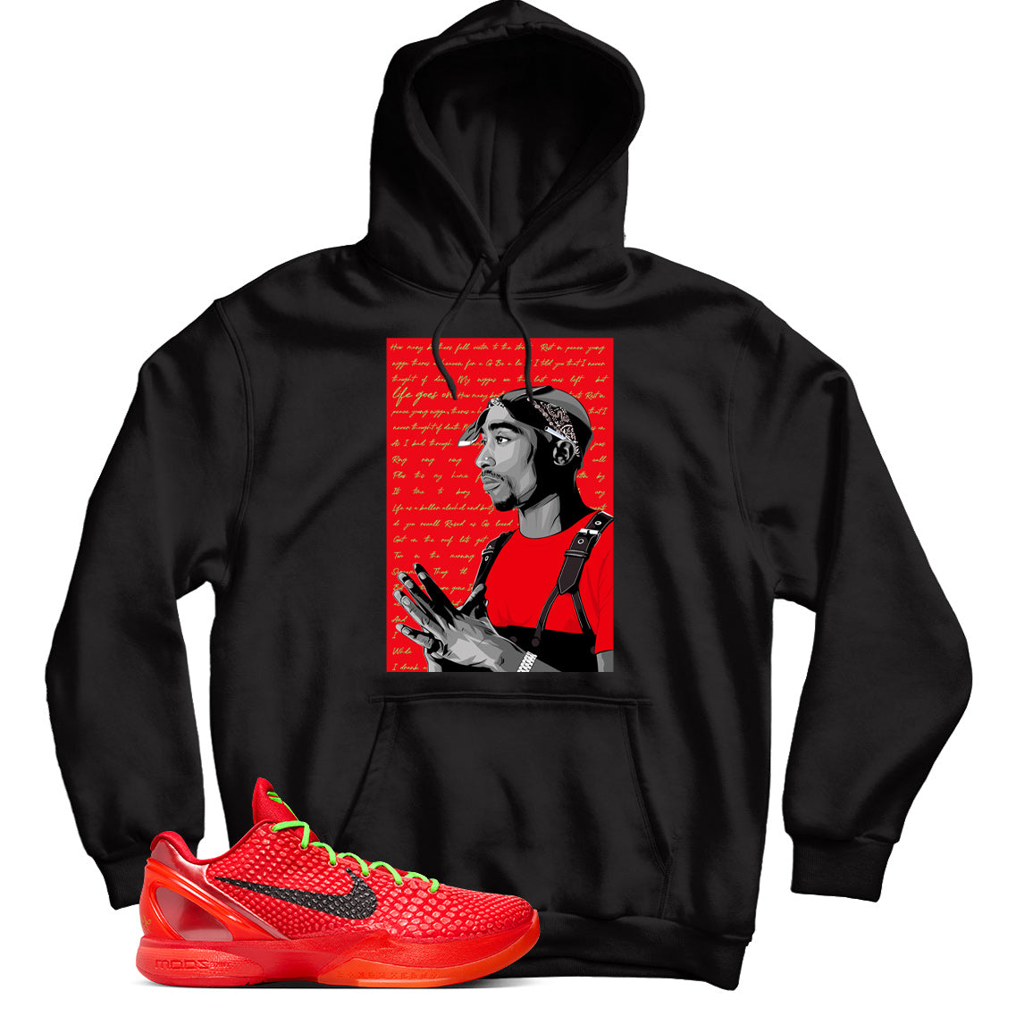 Nike Kobe 6 Protro Reverse Grinch hoodie