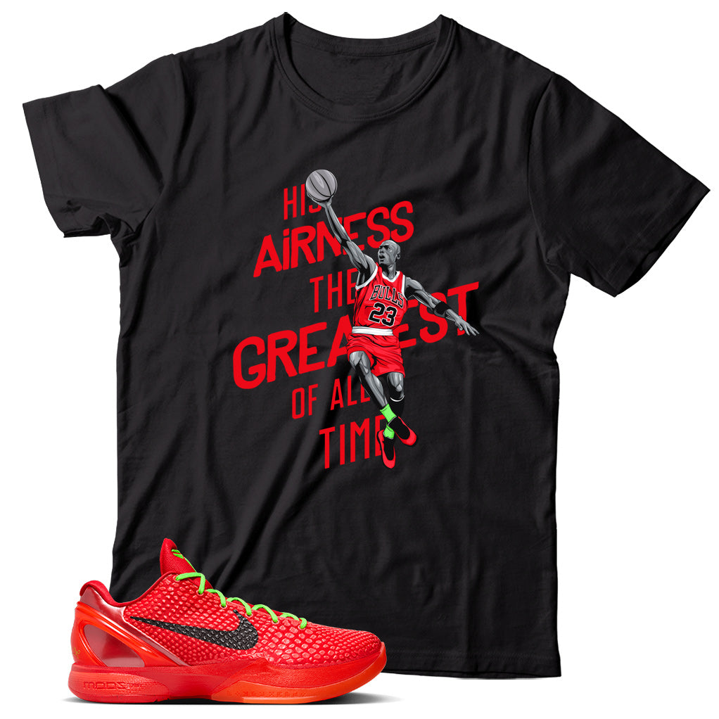 Kobe 6 Grinch shirt