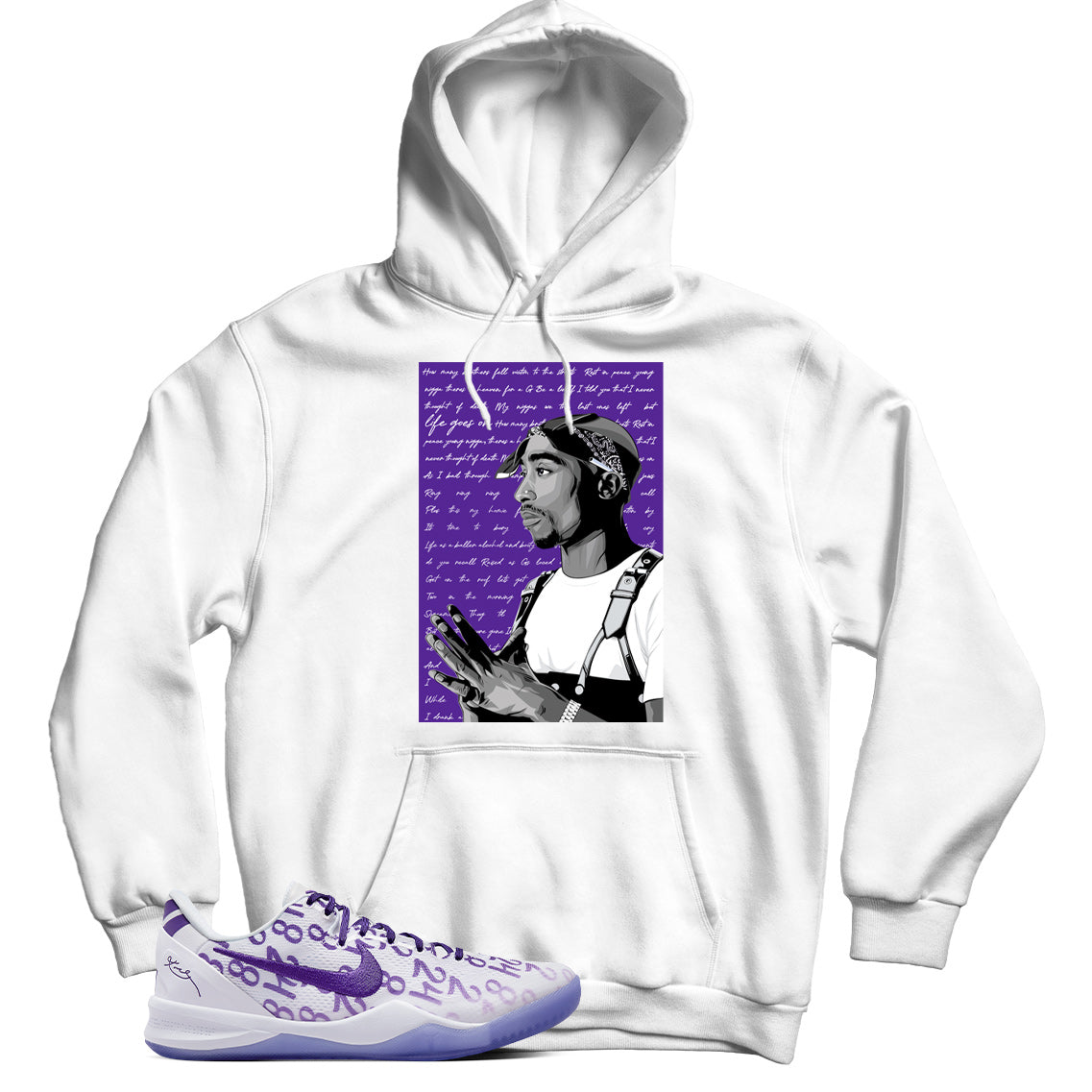 Kobe 8 Protro Court Purple hoodie