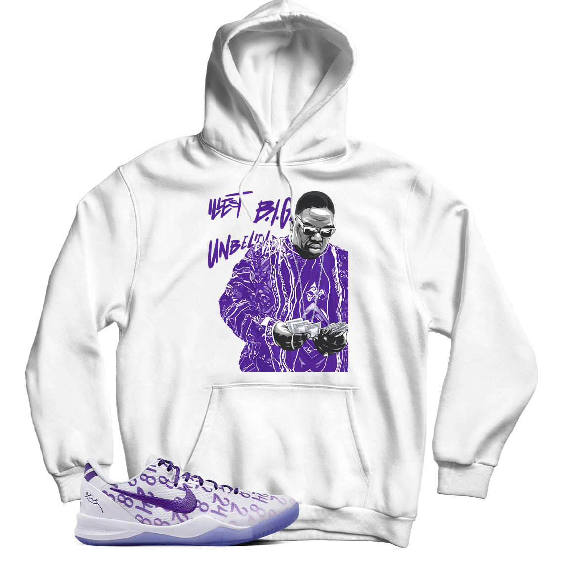 Kobe 8 Court Purple hoodie