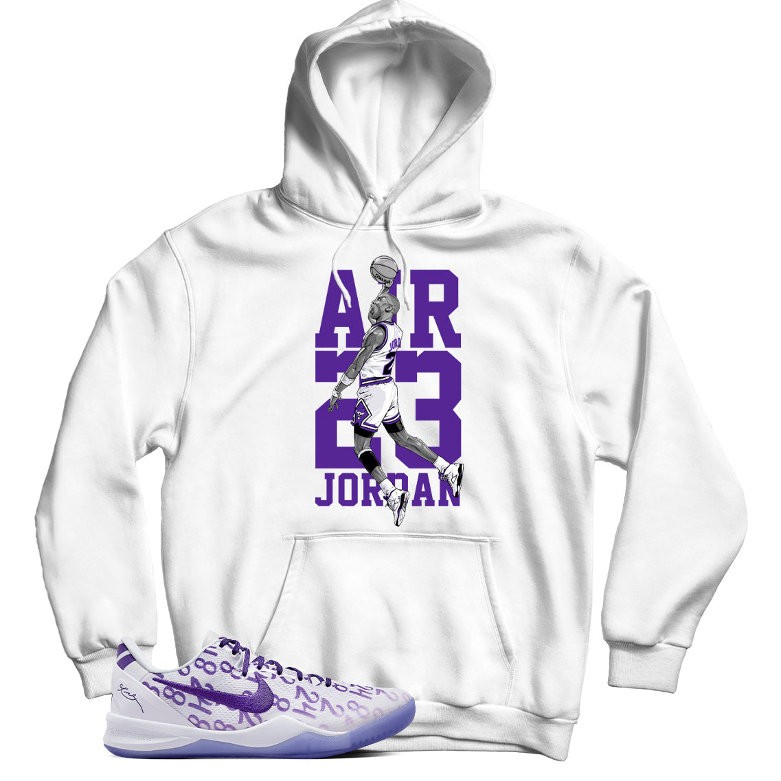 Kobe 8 Court Purple hoodie