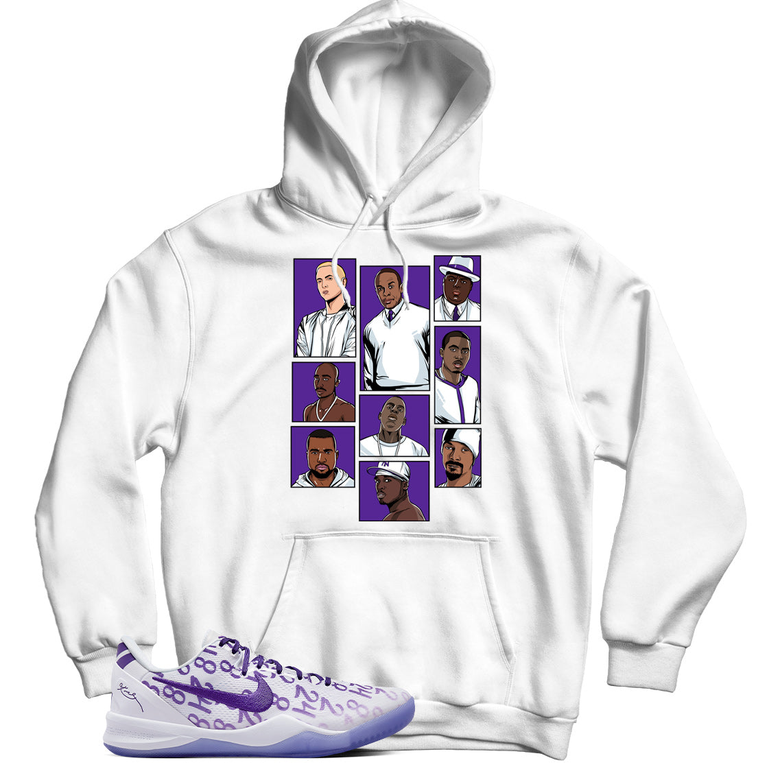 Kobe 8 Court Purple hoodie