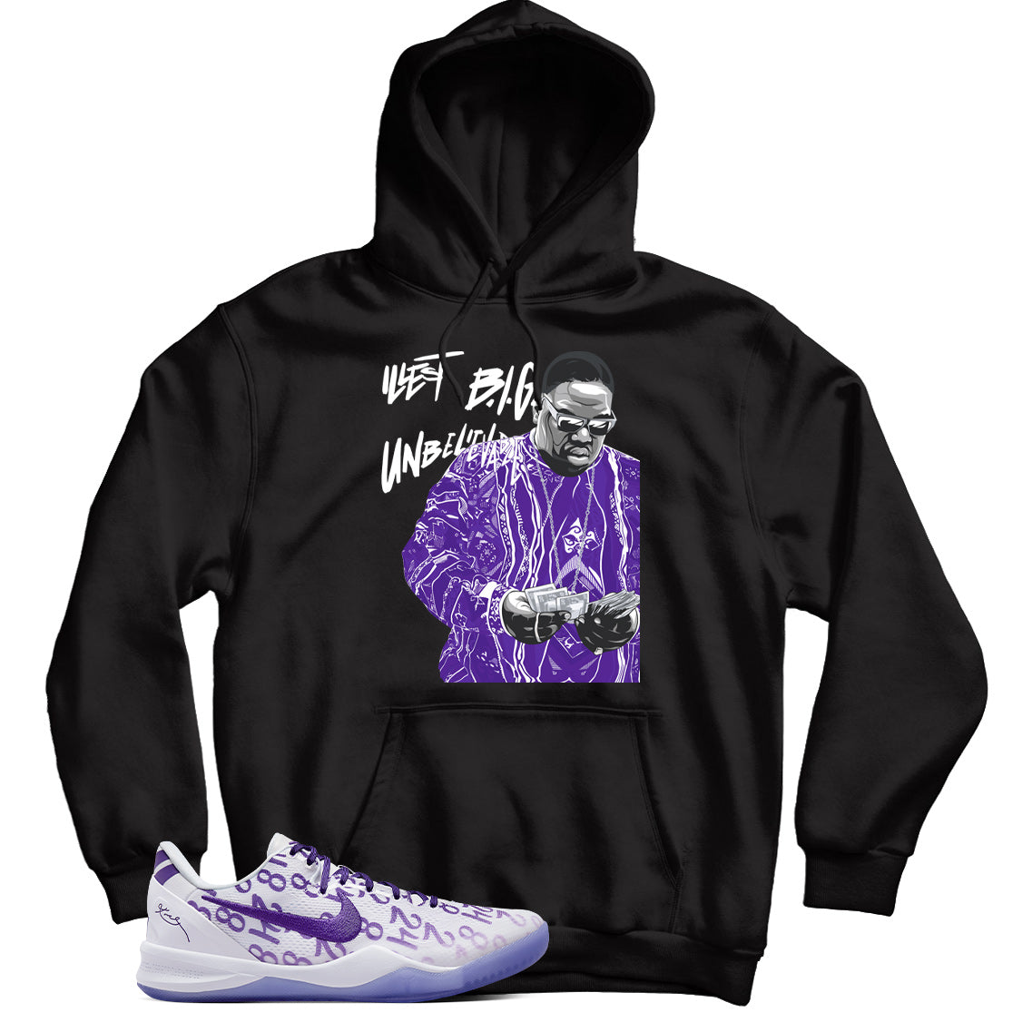 Kobe 8 Court Purple hoodie