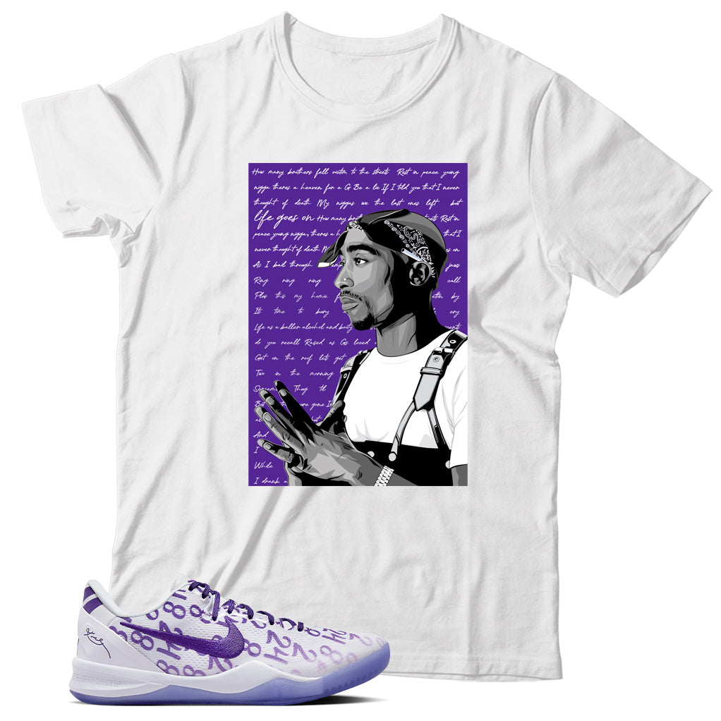 Kobe 8 Court Purple shirt