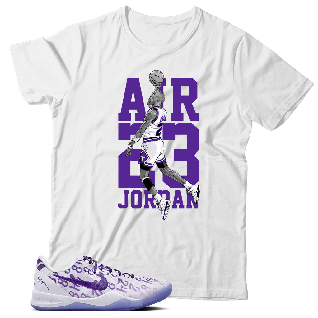 Kobe 8 Court Purple shirt