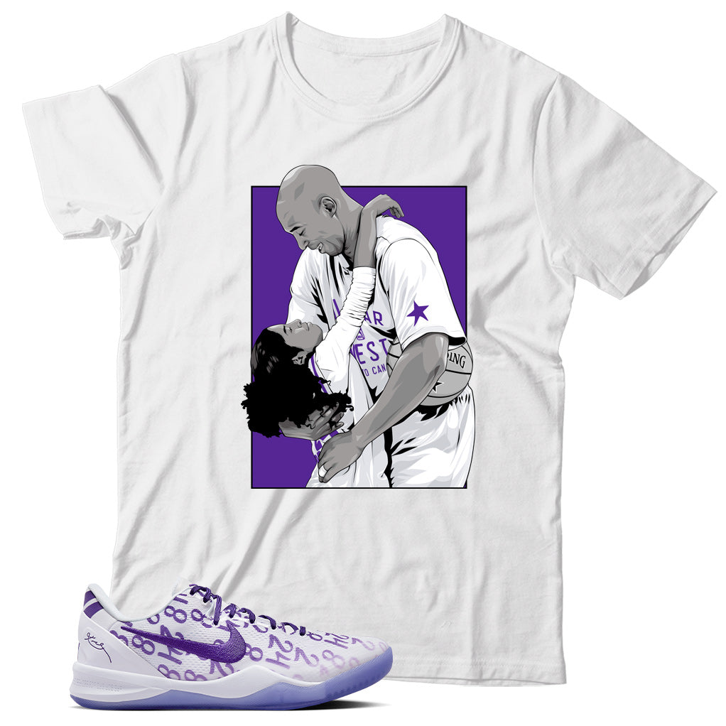 Kobe 8 Court Purple shirt