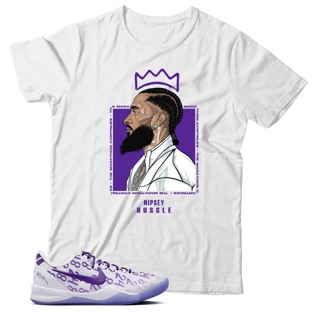 Kobe 8 Court Purple shirt