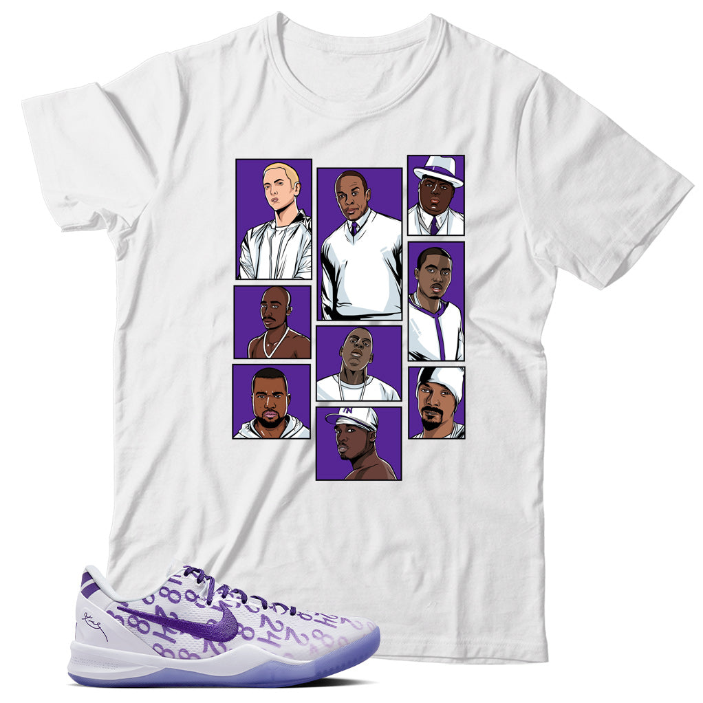 Kobe 8 Court Purple shirt