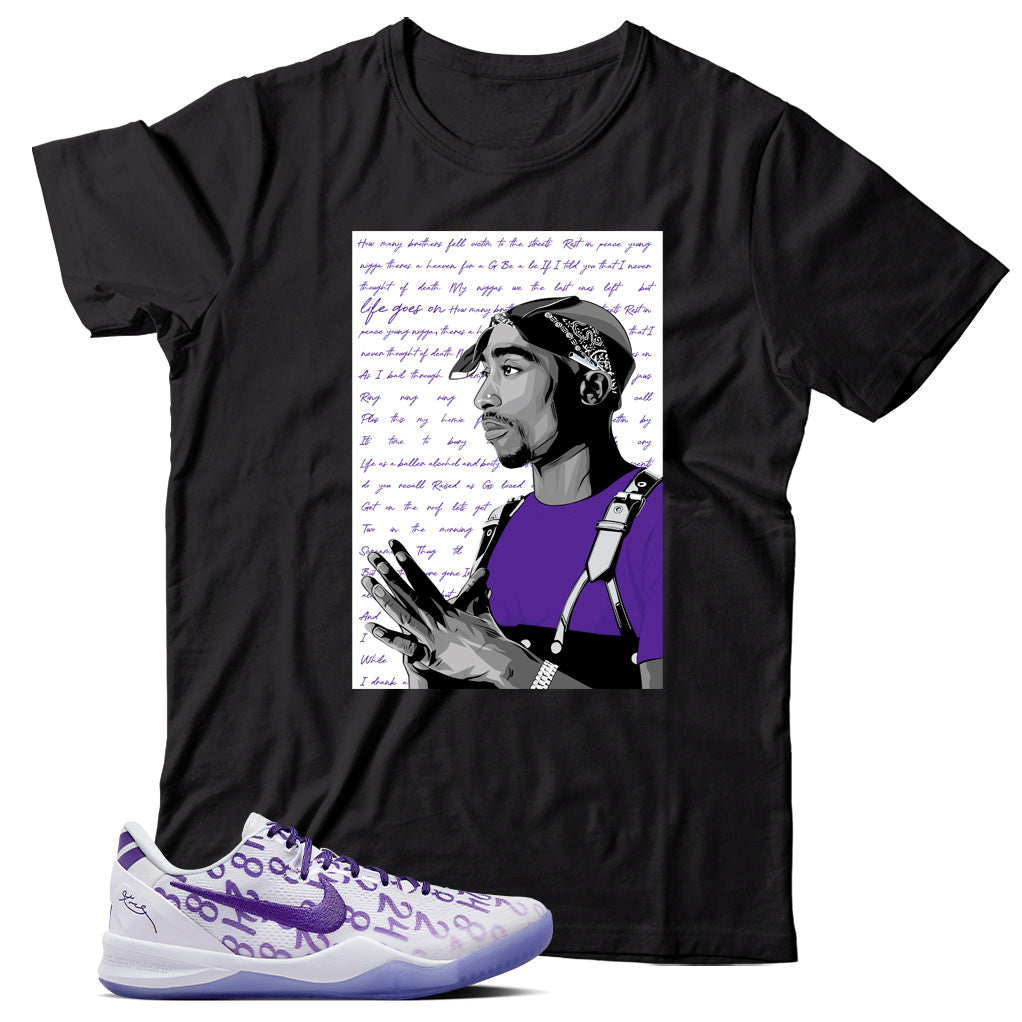 Kobe 8 Court Purple shirt