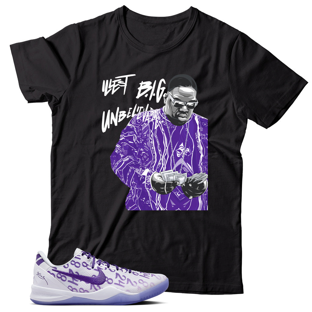 Kobe 8 Court Purple shirt